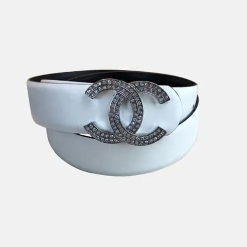 Chanel 2019 Ladies CC Juwel Buckle Leather Belt - … - 1