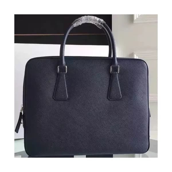 Prada Saffiano Mens Business Bag ,36CM - 프라다 사피아노 … - 1