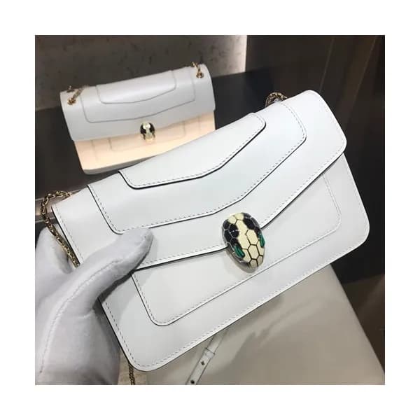 Bvlgari Serpenti Forever Chain Shoulder Bag,22CM -… - 1