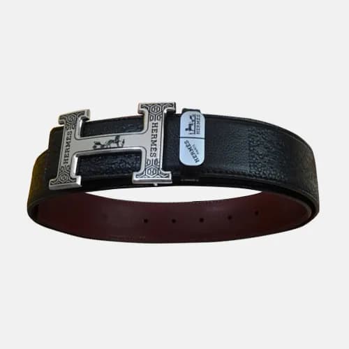 Hermes 2019 Mens Business Initial Logo Togo Leathe… - 1