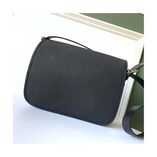 Hermes Barda Leather Messenger Shoulder Bag ,29cm … - 1