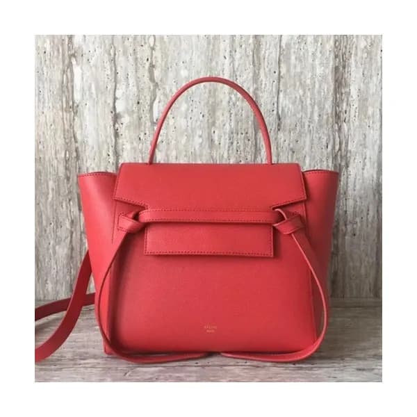 Celine Leather Belt Shoulder Bag,23CM - 셀린느 레더 벨트 … - 1