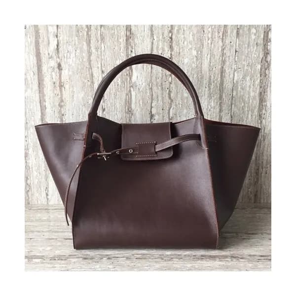 Celine Tote Shoulder Bag,33CM - 셀린느 레더 토트 숄더백 ,554… - 1