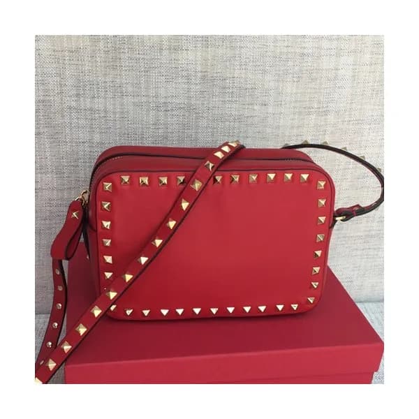 Valentino 2019 Leather Camera Small Shoudler Bag,2… - 1