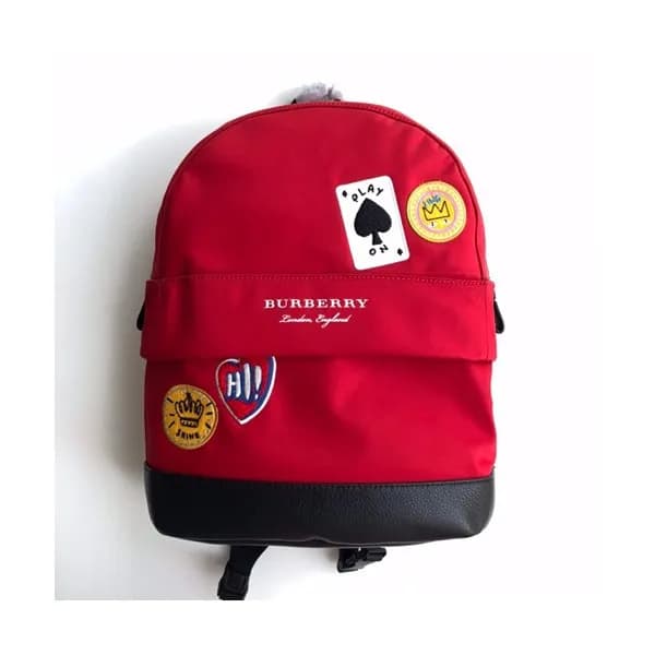 Burberry 2019 Canvas & Leather Back Pack , 35cm - … - 1