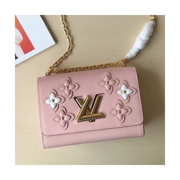Louis Vuitton 2019 Epi Leather Twist Chain Shouder… - 1