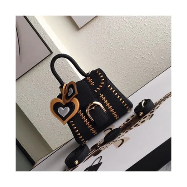 Delvaux 2019 Leather Tote Shoulder Bag,20CM - 델보 2… - 1