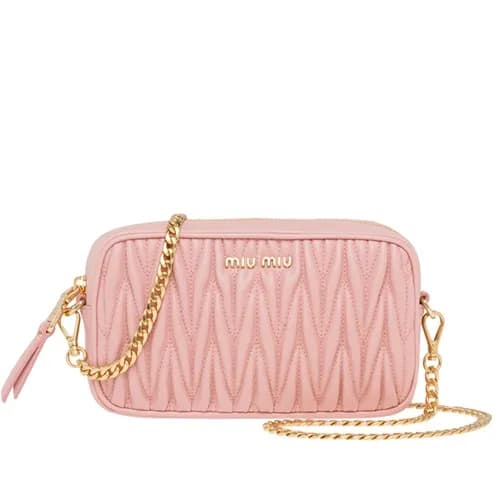 MiuMiu 2019 Matelasse Belt Bag / Shoulder Cross Ba… - 1