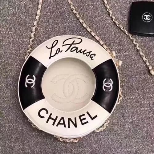 Chanel 2019 Small Round Chain Shoulder Bag ,19CM … - 1