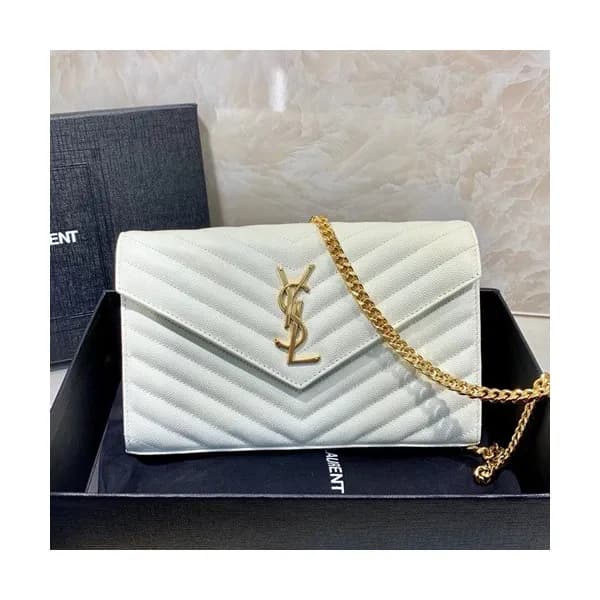 Saint Laurent Women Monogram Chain Shoulder Bag,22… - 1