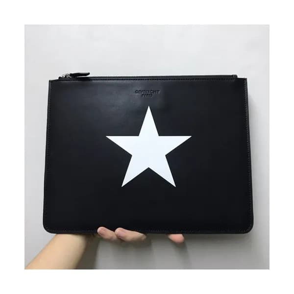 Givenchy 2019 Leather Clutch Bag,30cm - 지방시 2019 레… - 1