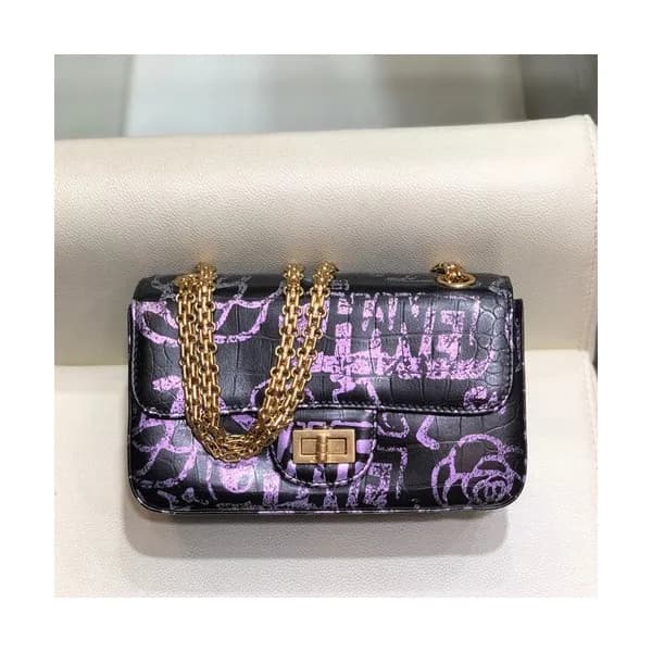 Chanel 2019 Women Chain Leather Shoulder Bag 1116… - 1