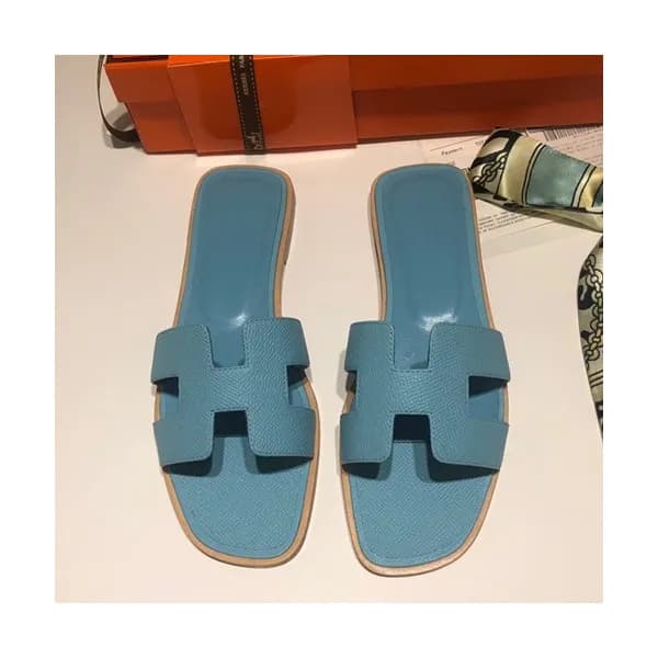 Hermes 2019 Ladies Oasis Leather Slipper - 에르메스 20… - 1