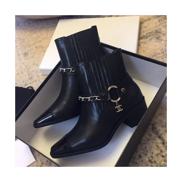 Chanel 2019 Ladies Leather Boots - 샤넬 2019 여성용 레더 … - 1