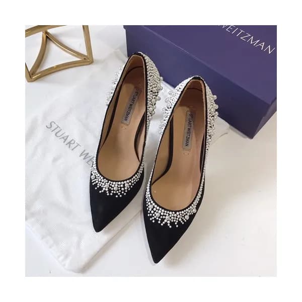 Stuart Weitzman 2019 Ladies Suede Pumps High Heel … - 1