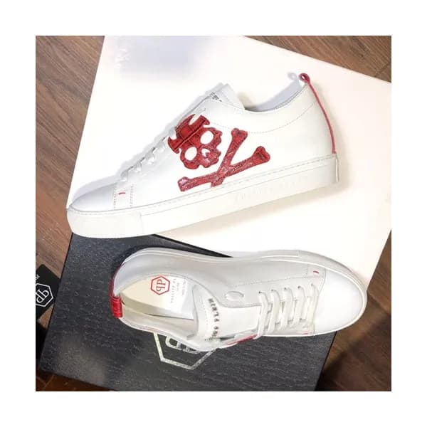 Philipp plein 2019 Mens Leather Sneakers - 필립플레인 … - 1