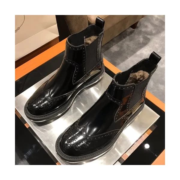 Prada 2019 Mens Leather Boots - 프라다 2019 남성용 레더 부츠… - 1