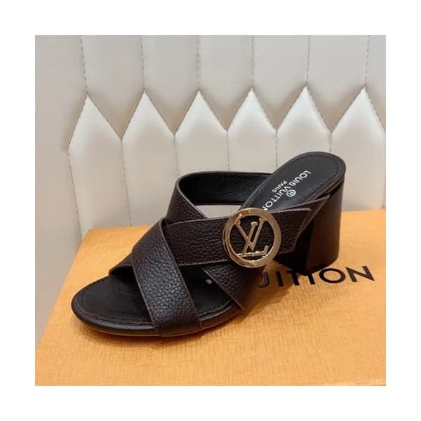 Louis Vuitton 2019 Ladies Leather Slipper - 루이비통 2… - 1
