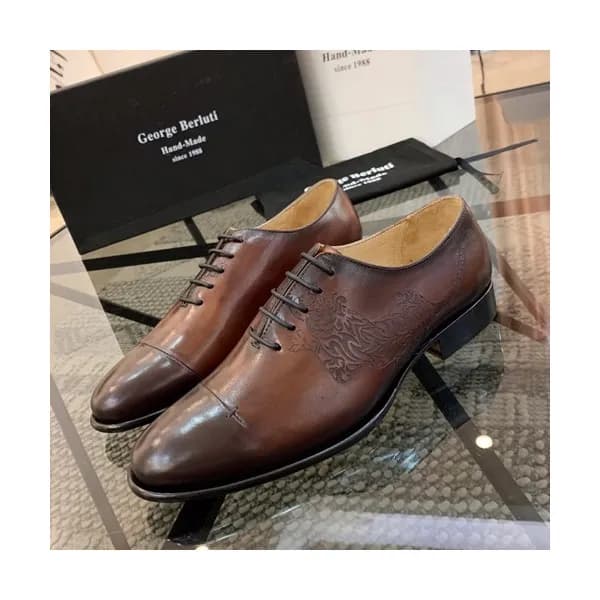 Berluti 2019 Mens Leather Oxford Shoes - 벨루티 2019… - 1