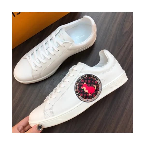 Louis Vuitton 2019 Mens Leather Sneakers - 루이비통 20… - 1