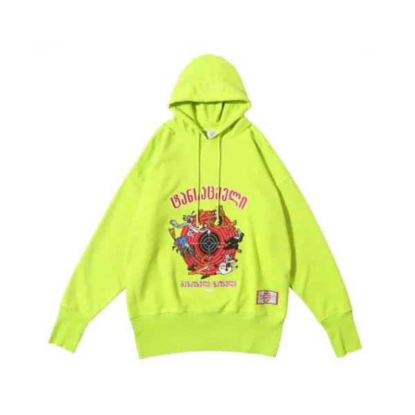 Vetements 2019 Mm/Wm Logo Oversize Cotton Hood Tee… - 1