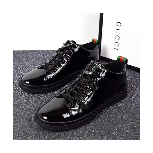 Gucci 2019 Mens Leather Sneakers - 구찌 2019 남성용 레더 … - 1
