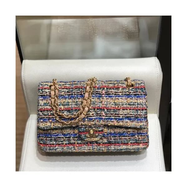 Chanel 2019 Tweed Shoulder Bag ,25CM - 샤넬 2019 여성용… - 1
