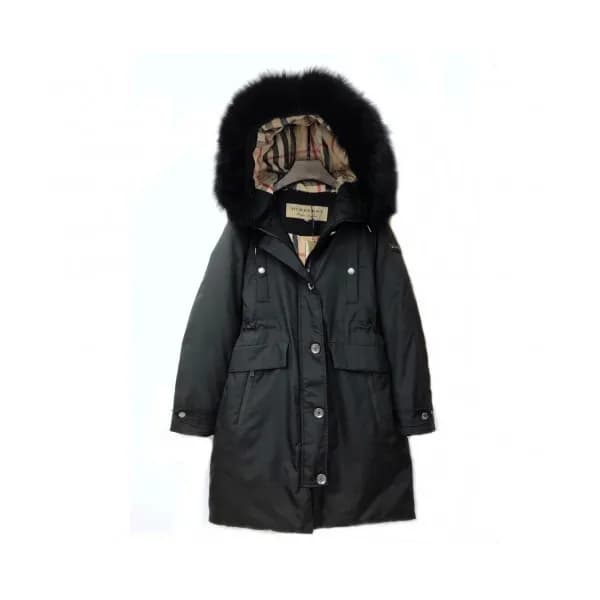 Burberry 2019 Womens Logo Duck Down Long Padding -… - 1