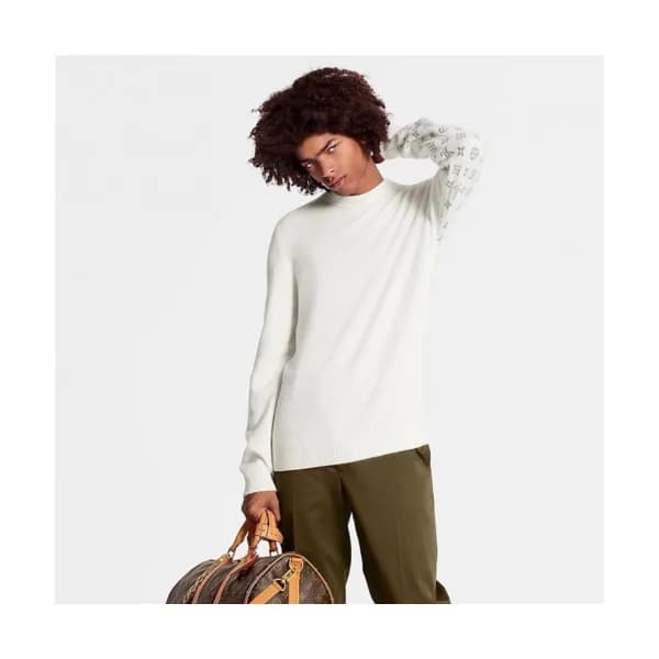 Louis vuitton 2019 Mm/Wm Monogram Crew-neck Wool S… - 1