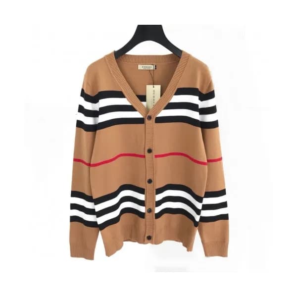 [버버리]Burberry 2020 Mens Vintage V-neck Wool Cardig… - 1