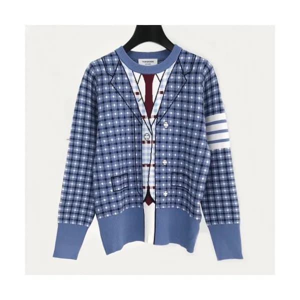 [톰브라운]Thom Browne 2020 Mens Strap Crew-neck Sweate… - 1