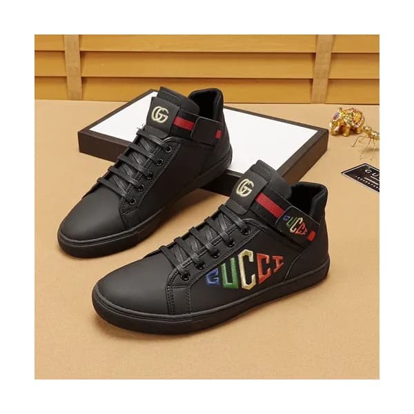 Gucci 2020 Mens Leather Sneakers - 구찌 2020 남성용 레더 … - 1