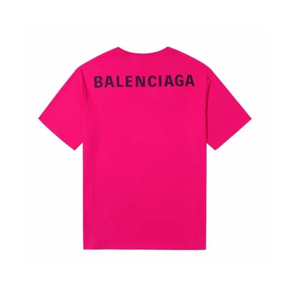 [발렌시아가]Balenciaga 2019 Mm/Wm Logo Cotton Short Sle… - 1