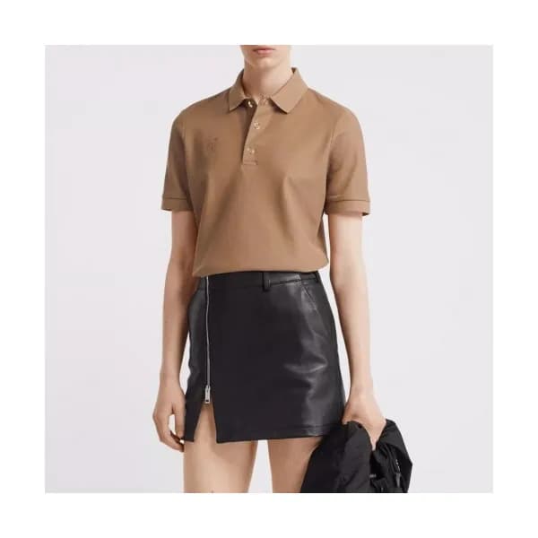[버버리]Burberry 2020 Womens Logo Silket Short Sleeve… - 1