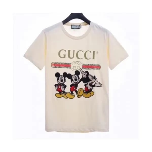 [매장판]Gucci 2020 Mm/Wm Logo Cotton Short Sleeved Ts… - 1