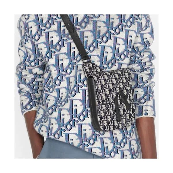 Dior 2020 Oblique Mens Hip Sack,21CM - 디올 2020 오블리… - 1