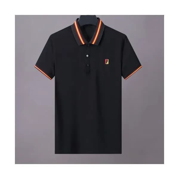 [펜디]Fendi 2020 Mens Logo Casual Short Sleeved Polo… - 1
