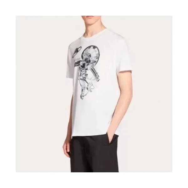 [발렌티노]Valentino 2020 Mens Logo Crew-neck Short Sle… - 1