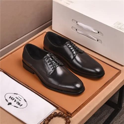 Prada 2020 Men's Leather Oxford Shoes - 프라다 2… - 1