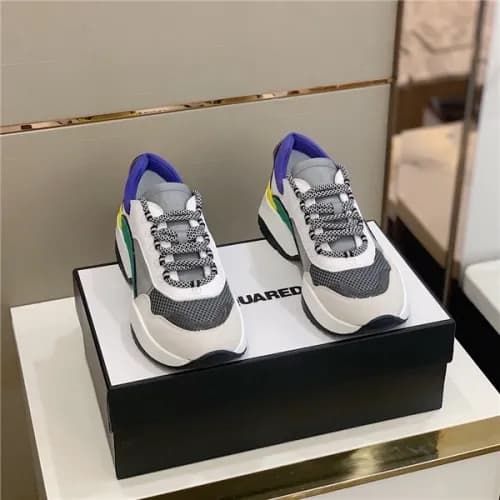 Dsquared 2020 Men's Leather Sneakers - 디스퀘어드 2… - 1