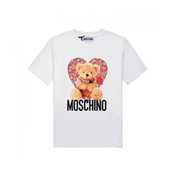 [모스키노]Moschino 2021 Mm/Wm Logo Cotton Short Sleeve… - 1