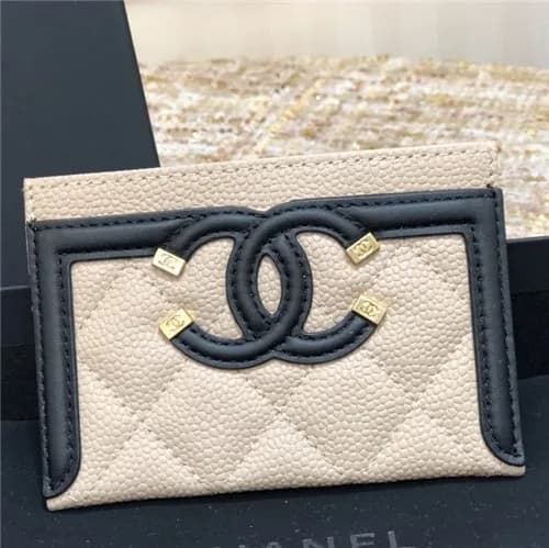 Chanel 2021 Women's Leather Card purse,11cm - … - 1
