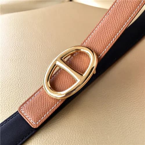 [매장판]Hermes 2021 Women's Leather Belt,2.5cm - … - 1