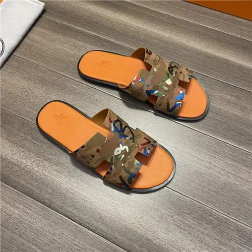 Hermes 2021 Men's Leather Mule,HERS0445 - 에르메스… - 1