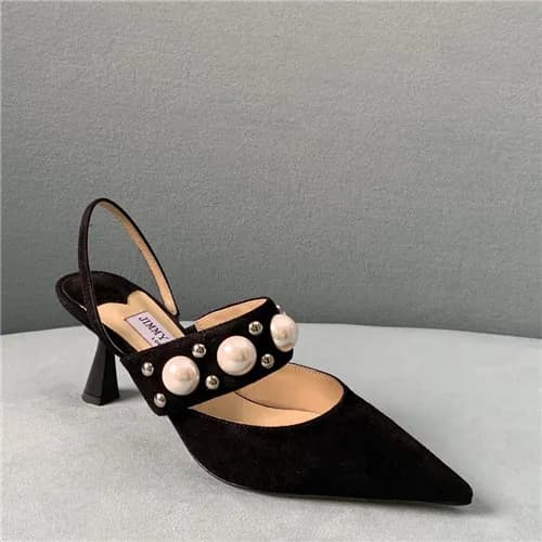 Jimmy Choo 2021 Women's Leather High Heel Sand… - 1