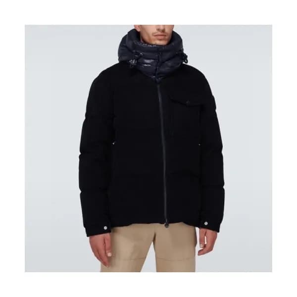 Moncler Mens Patch Logo Modern Duck Down Padding … - 1