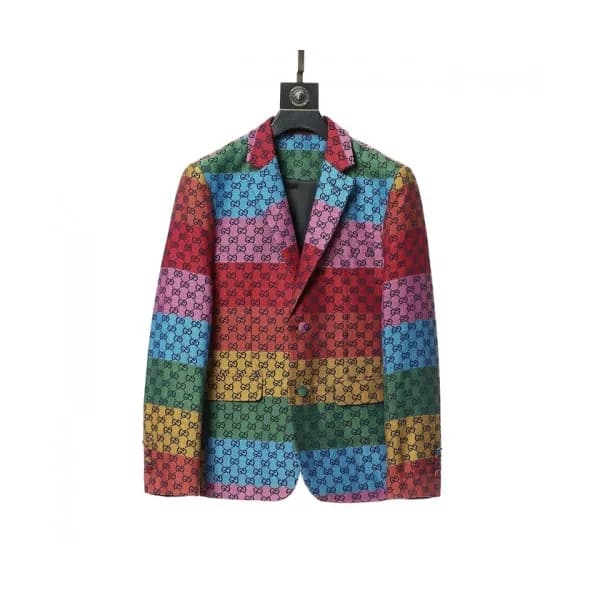 Gucci Mens Casual Logo Suit Jackets Green - 구찌 20… - 1