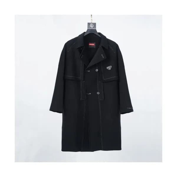 Prada Mens Business Coats Black - 프라다 2021 남성 비지니스… - 1