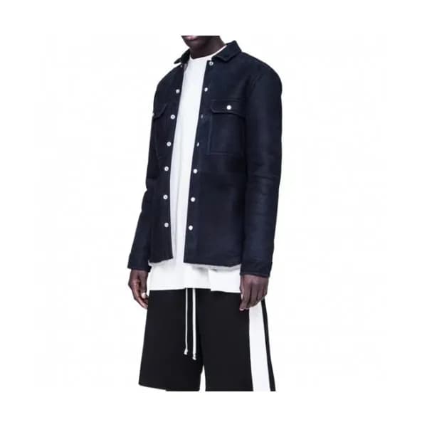 Rick Owens Mens Casual Jackets Blue - 릭오웬스 2021 남… - 1