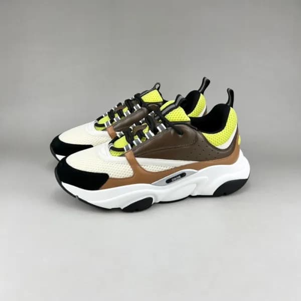 디올 남성 캐쥬얼 브라운 스니커즈 - Mens Brown Sneakers - dio0196… - 1